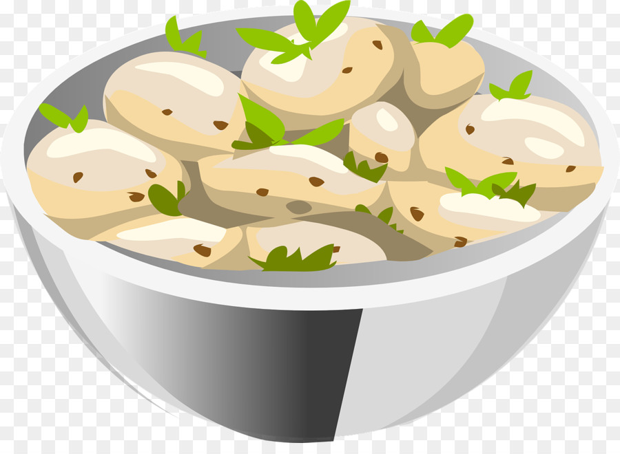 Xà lách khoai tây, Mì ống với salad Nướng khoai tây Nghiền, Mì ống với salad - rau xà lách