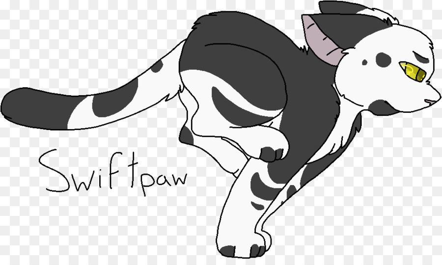 Cat Warriors Swiftpaw Erin Hunter Zeichnung - Katze