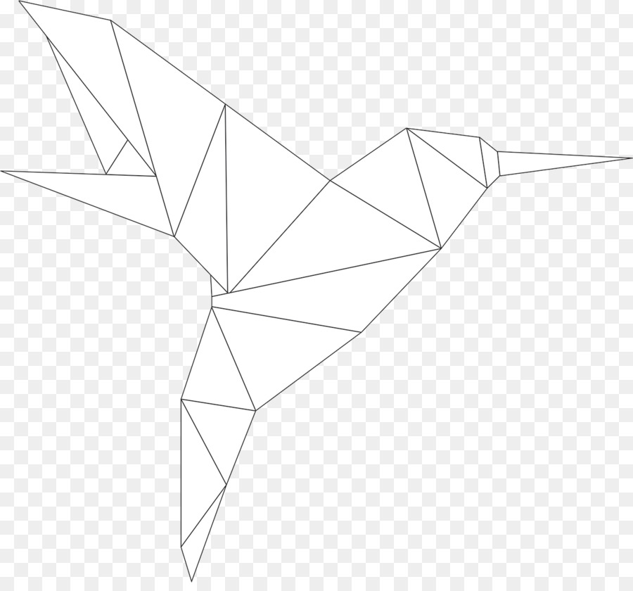 Origami-Dreieck /m/02csf STX GLB.1800 UTIL. GR EUR Papier - Kolibri