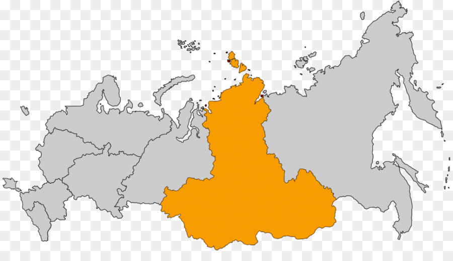 Ost-Sibirische Wirtschafts-region Föderationssubjekten Russlands Südlichen föderalen Bezirk Republiken Russlands - Karte Russland