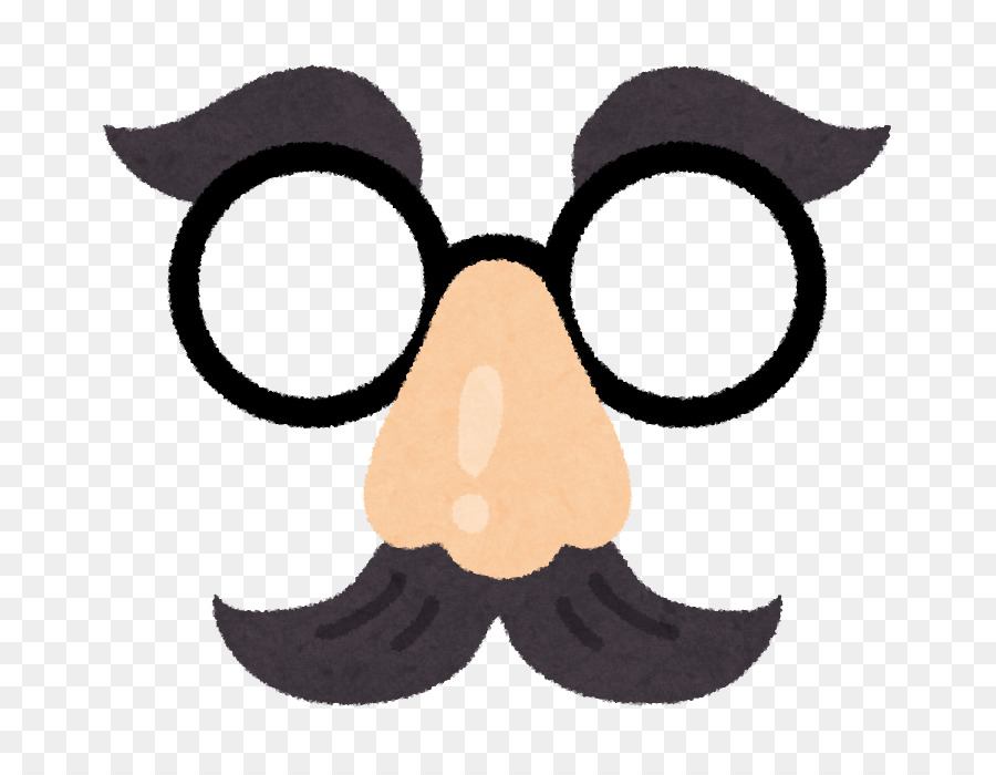 Brille Zwicker-Nase-Gesicht-Illustration - Brille