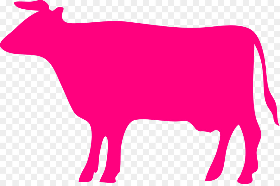 Bovini da carne Clip art grafica Vettoriale Silhouette bovini Angus - silhouette