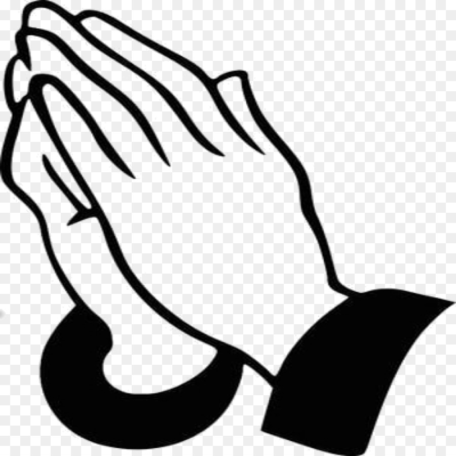 Praying Hands White png download - 1024*1024 - Free Transparent Praying