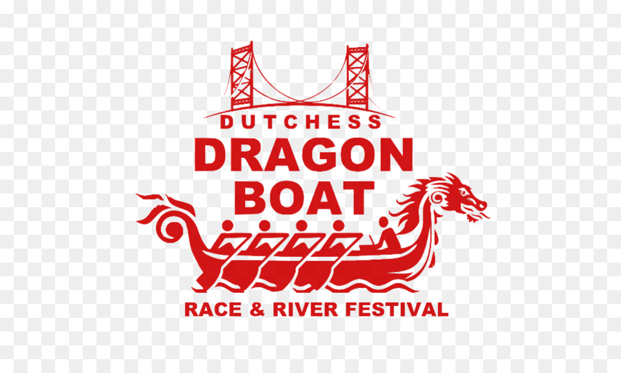 Logo Brand di Dragon boat Font - festival della barca del drago