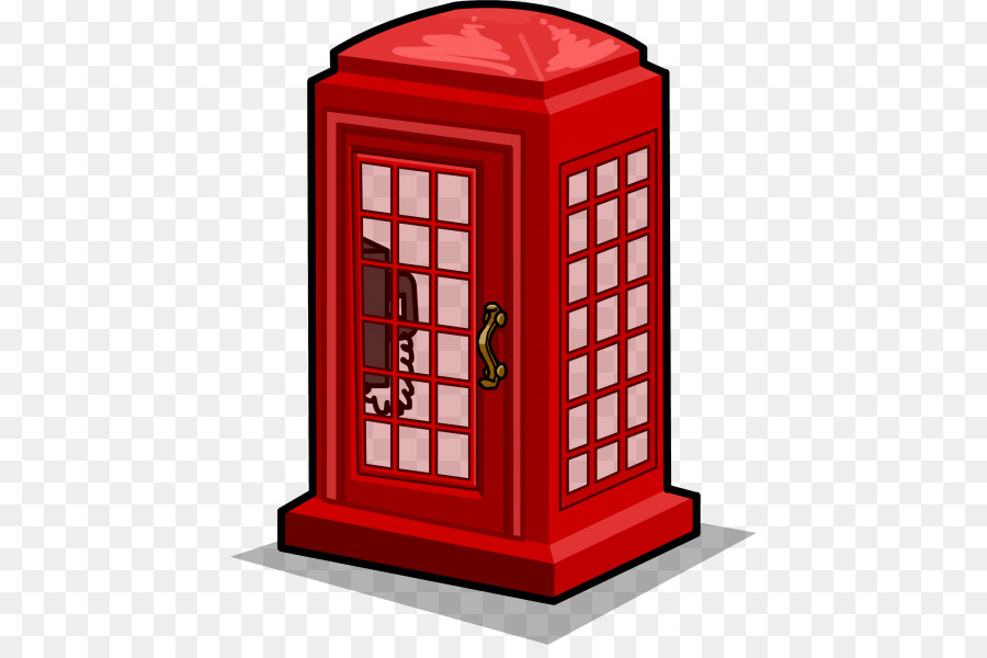 Telefonzelle Rote Telefon box-clipart-Telefonie - Stand