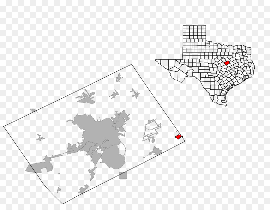 Rancho Chico Hạt McLennan, Texas Địa lý hệ thống phối hợp Lý - texas là biểu tượng