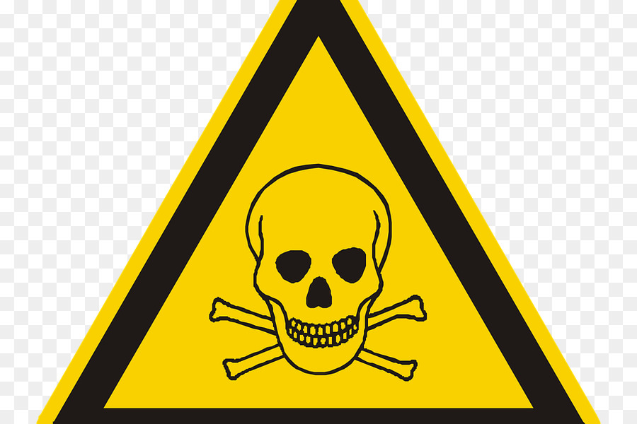 Simbolo di pericolo per la Sicurezza di merci Pericolose sostanze Chimiche - Cartello di avvertimento