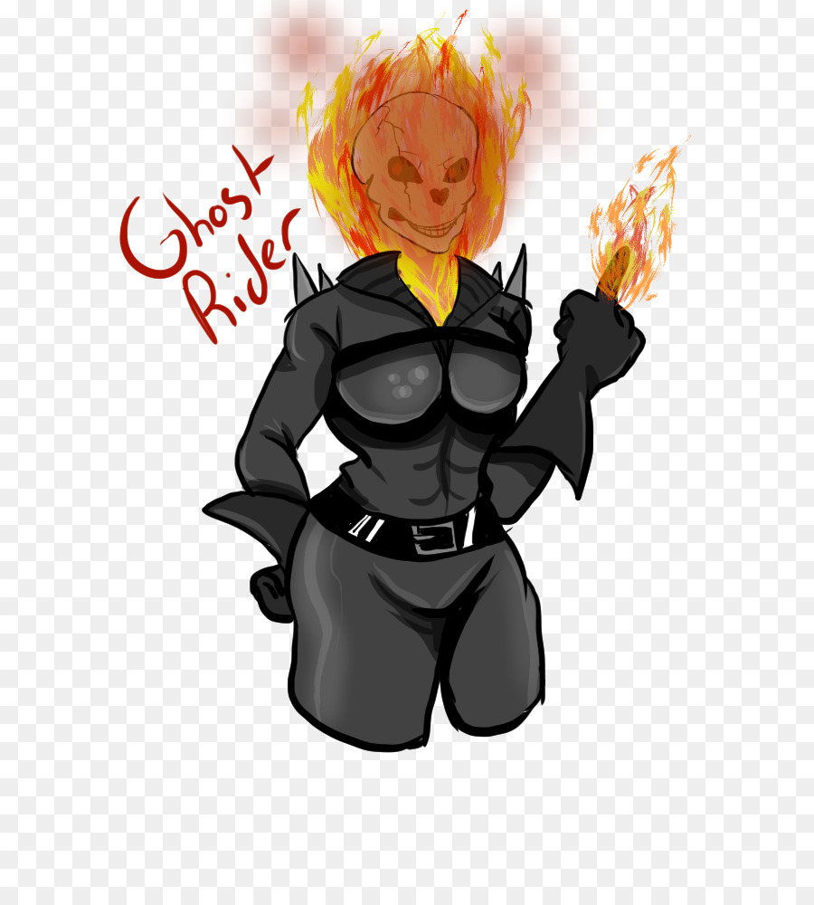 Abbildung Animierten cartoon Charakter Fiction - Ghost Rider