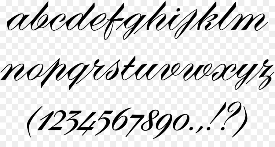 Schriftart-Logo Marke Liebe Skript-schriftart - Kalligraphie alphabet