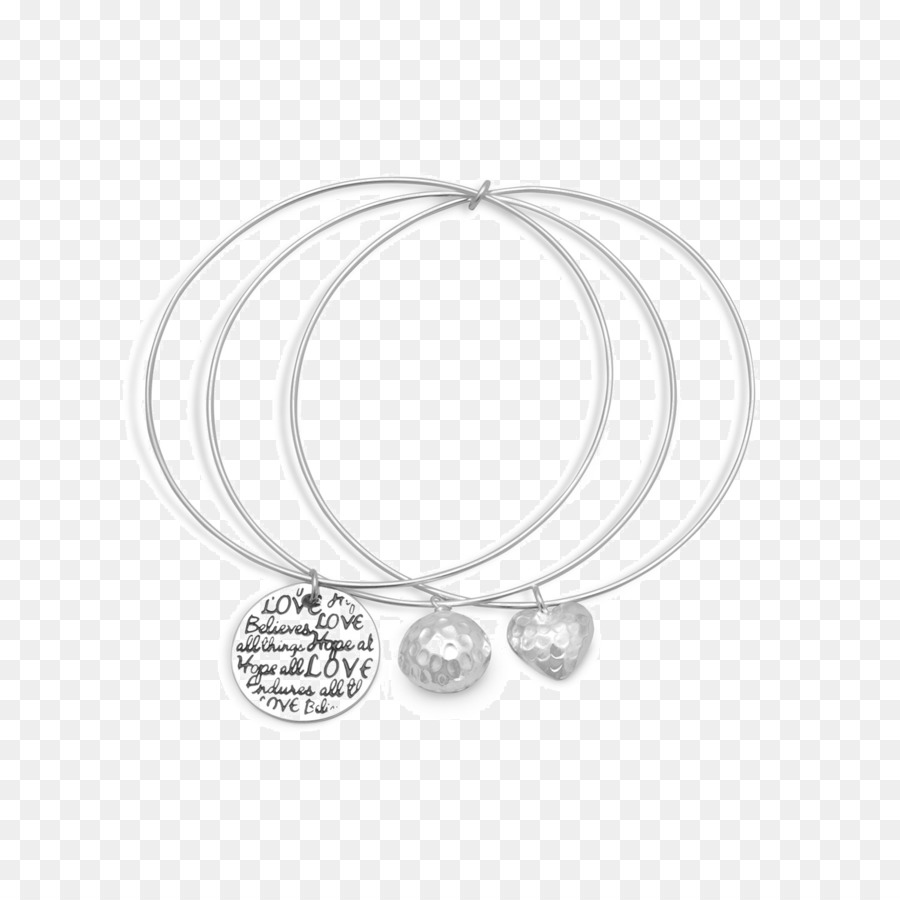 Schmuck Silber Halskette Charme-Armband Platin - Schmuck