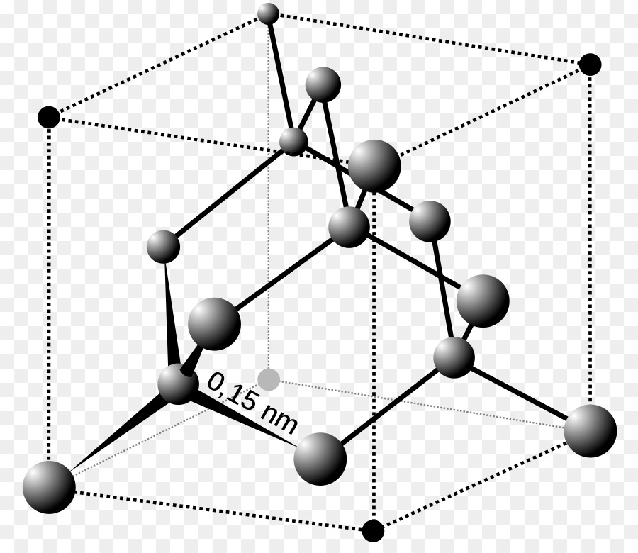 Organische Chemie Kohlenstoff-Organische Verbindung, Chemisches element - Kristall