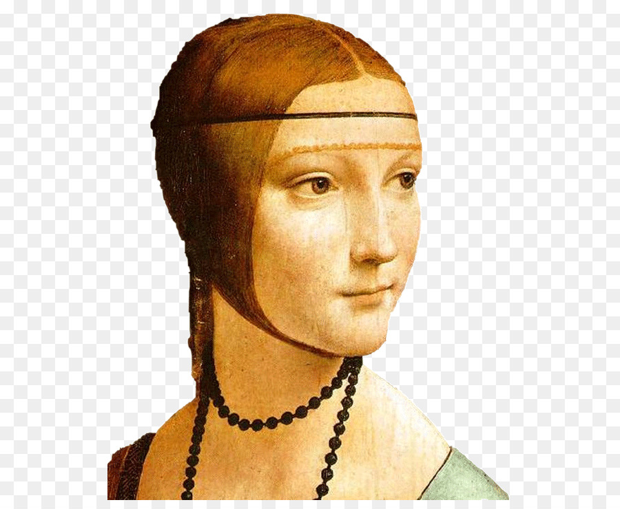Leonardo da Vinci, la Dama con l'Ermellino Rinascimento Mona Lisa Pittura - pittura
