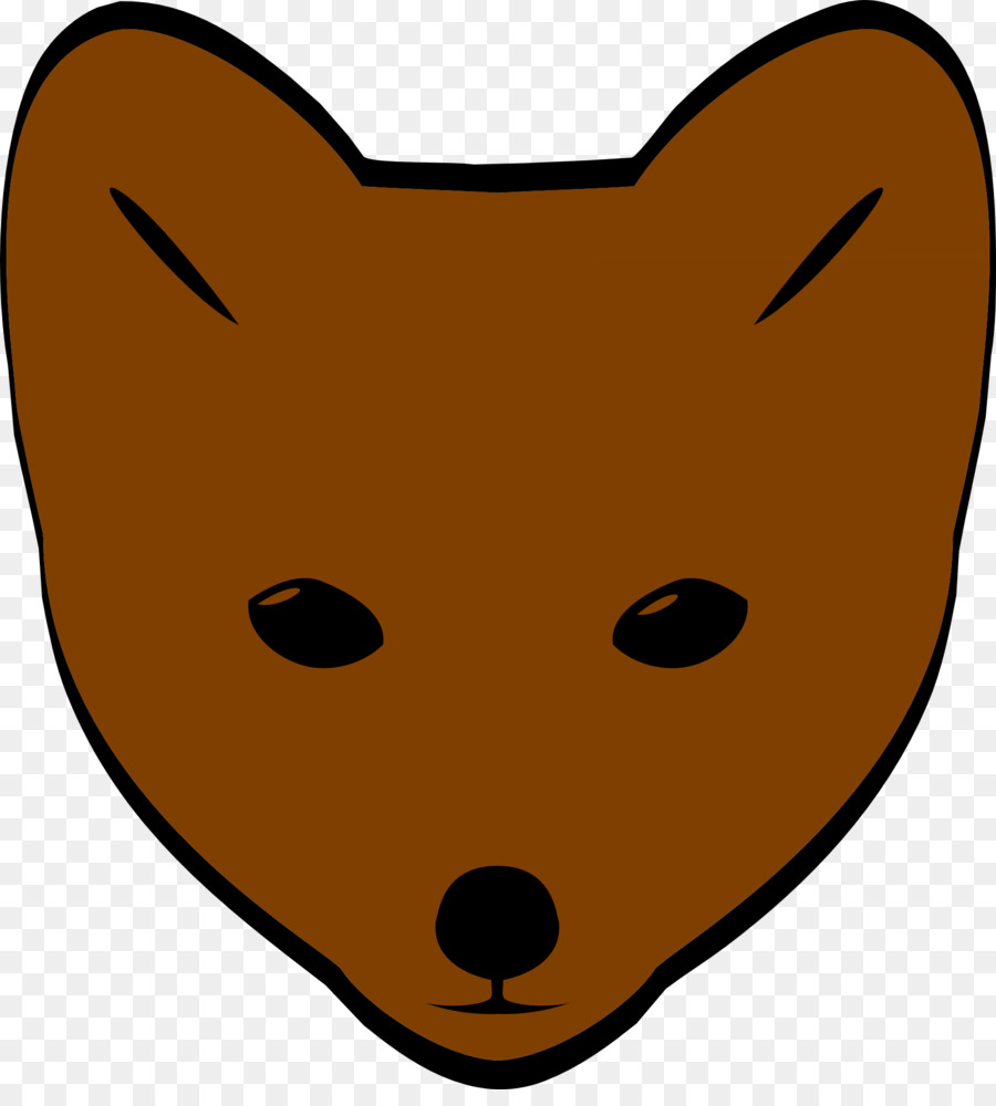 Clip nghệ thuật Véc tơ đồ họa Đỏ fox Western - cáo