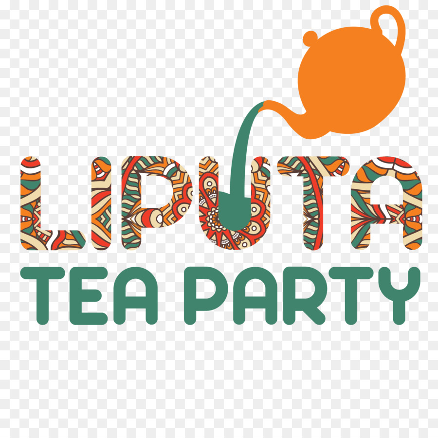 Logo Abbildung, Clip art Marke Schriftart - Tee party