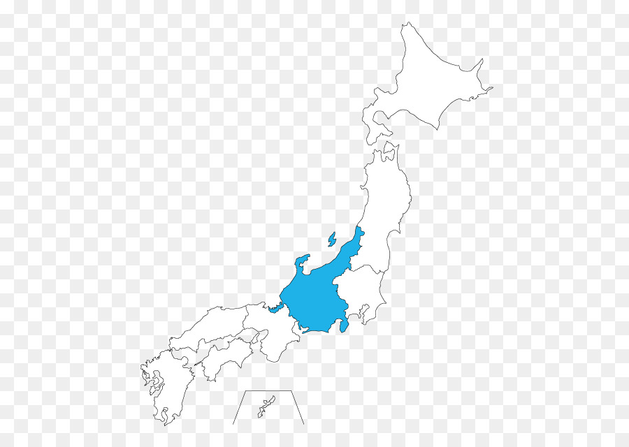 Chūbu regione Giapponese mappe Aeroporto Internazionale Chubu Centrair Prefetture del Giappone - mappa