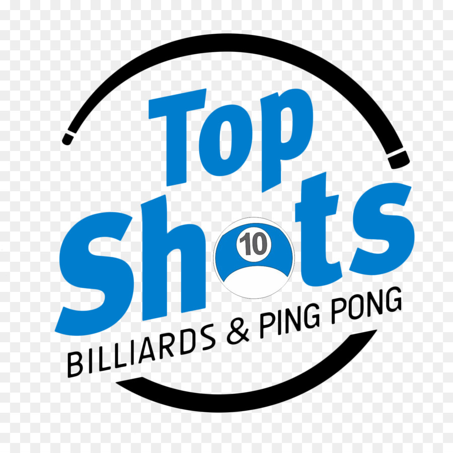 Top Shots Billard-und Ping-Pong Logo Marke Organisation - Ping Pong
