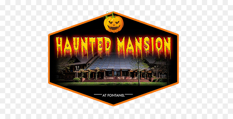 Logo Schriftart Produkt Der Marke - Haunted Mansion