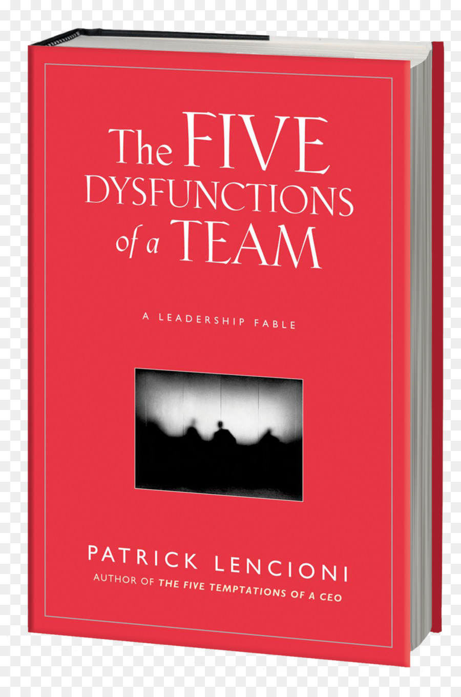 Die Fünf Dysfunktionen eines Teams-Führung Font-Rechteck - fünf Dysfunktionen eines Teams
