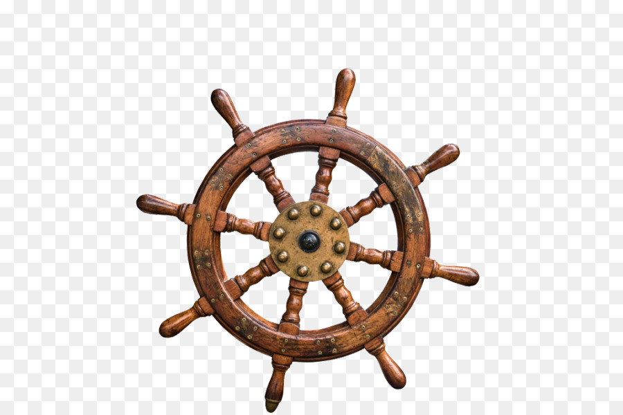 Ship Steering Wheel Background