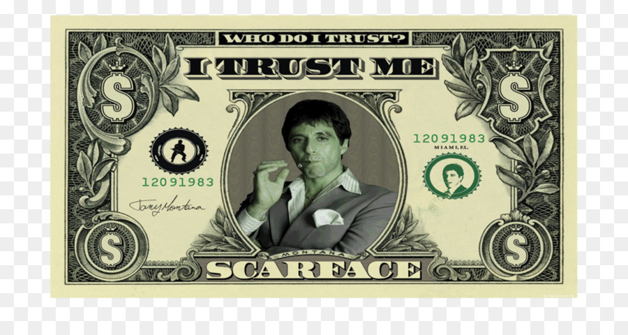 Tony Montana-Film-poster-Vereinigte Staaten-Dollar-Banknote - Banknote