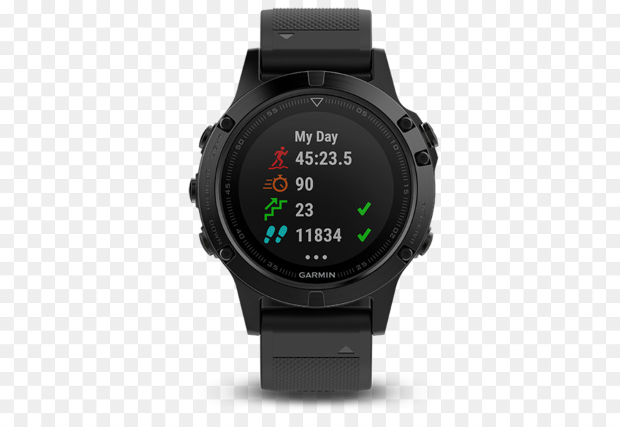 GPS Navigationssysteme Garmin fēnix 5 Sapphire GPS Uhr Garmin Ltd. Garmin fēnix 5 Plus Saphir - Uhr