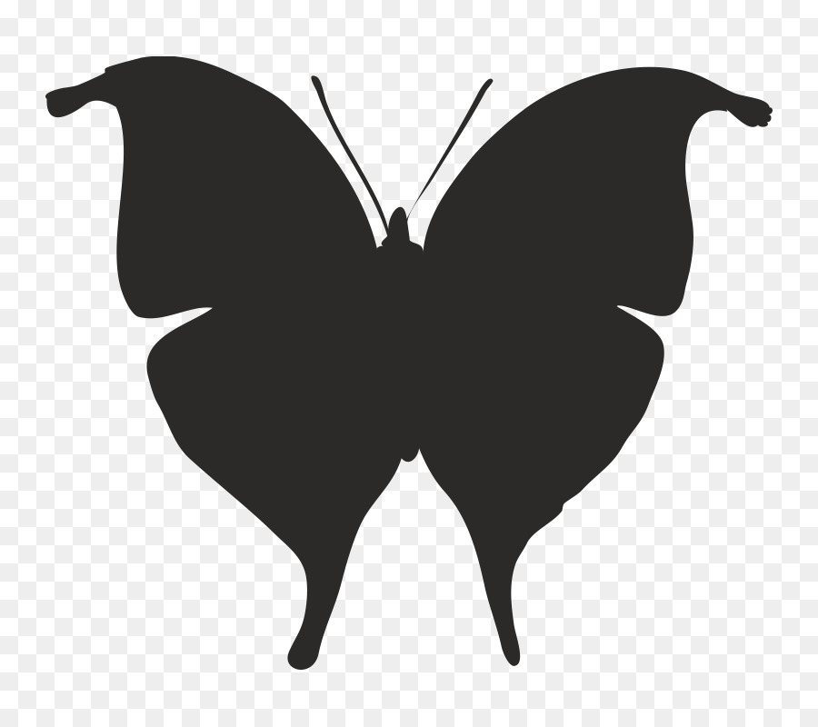 Pinsel footed butterflies Clip art Silhouette Fiction Charakter - Schmetterlinge