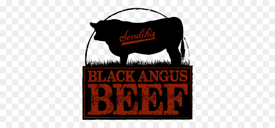 Rinder-Werbung-Marke-Logo Buch - angus-logo