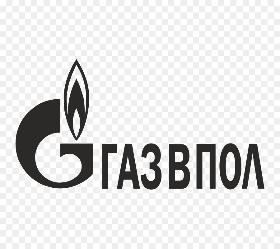 Logo del marchio del Prodotto design del Carattere - logo gazprom