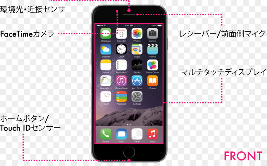Apple iPhone 7 e iPhone 6S iPhone 6 Plus, Smartphone Microphone - smartphone
