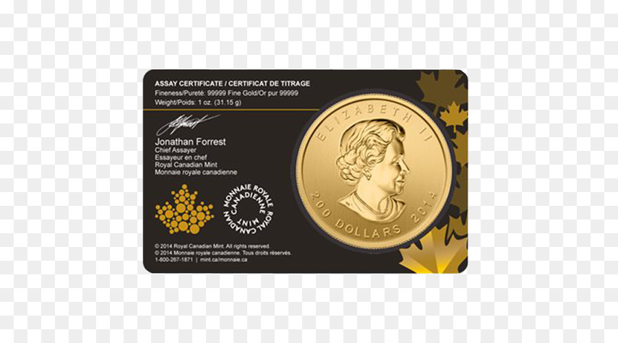 Canada moneta d'Oro del Royal Canadian Mint - Canada