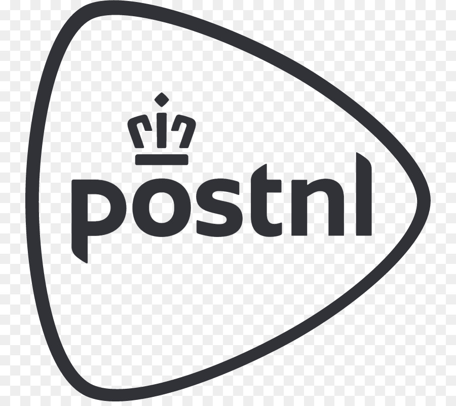 Trắng và đen Biểu tượng PostNL - một hang
