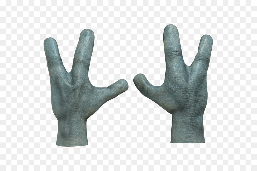 Erwachsene, die Extra-Terrestrische Hände Außerirdisches Leben Handschuh Kostüm - Hand