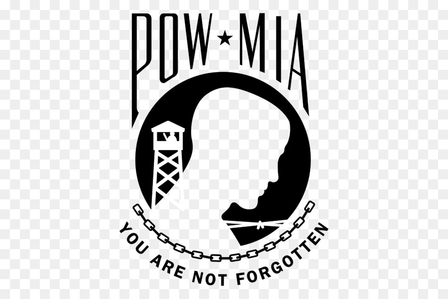 Lega nazionale delle Famiglie POW/MIA Bandiera Prigioniero di guerra Missing in action Clip art Grafica Vettoriale Scalabile - Quinta armonia