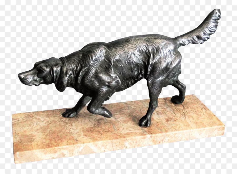 Scultura in bronzo del Cane - cane