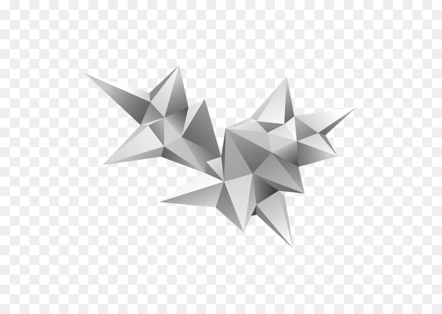 Geometrie Polygon-mesh mit Drei-dimensionalen Raum Winkel - polygon Linien