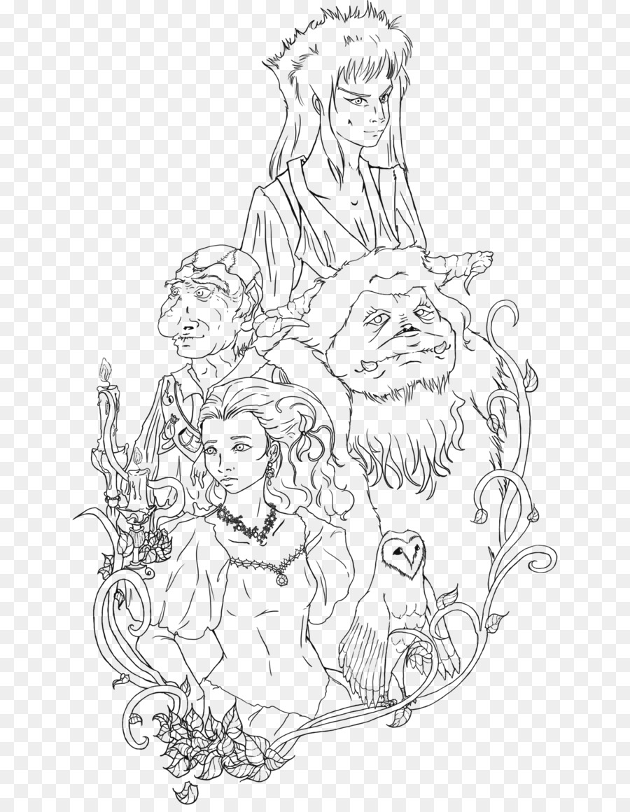 jim henson labyrinth coloring pages