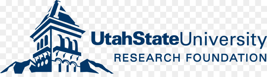 University of Utah USU Research Foundation Logo der Utah State University Housing Office - Stiftung Tag