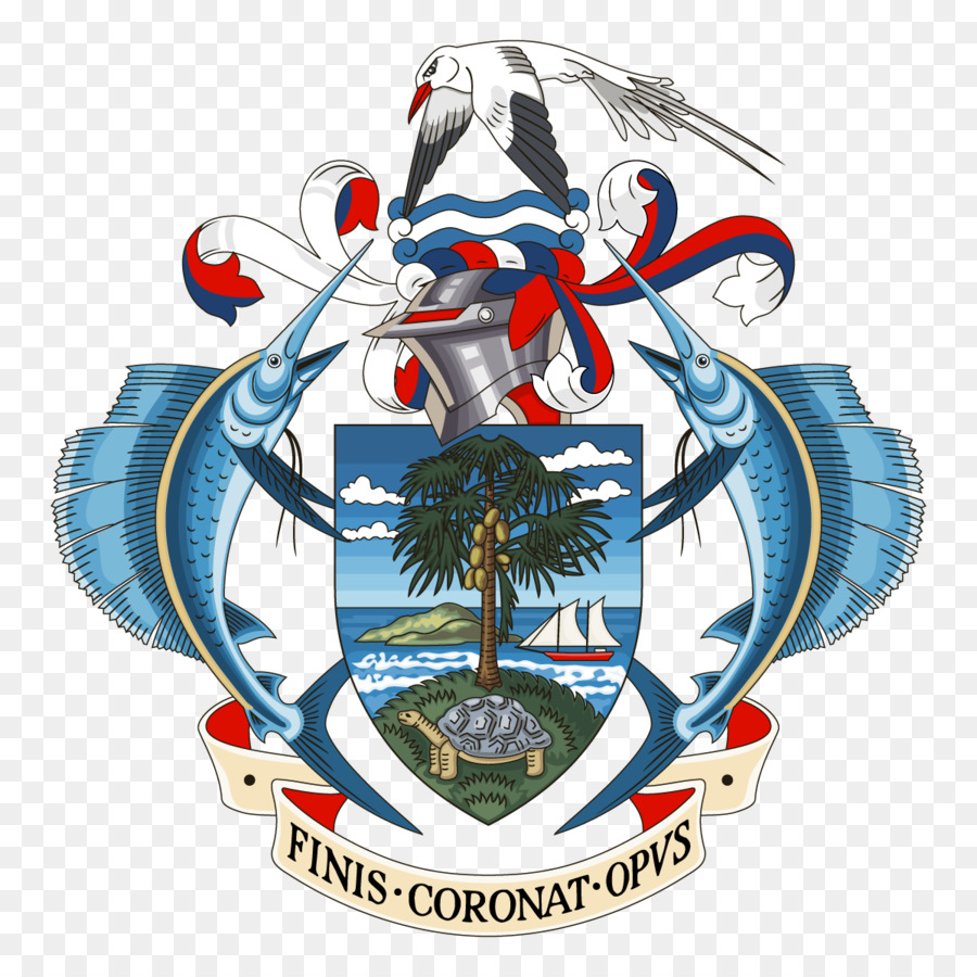Wappen der Seychellen Lodoicea Flagge der Seychellen Seychelles People ' s Defence Force - manila Wappen