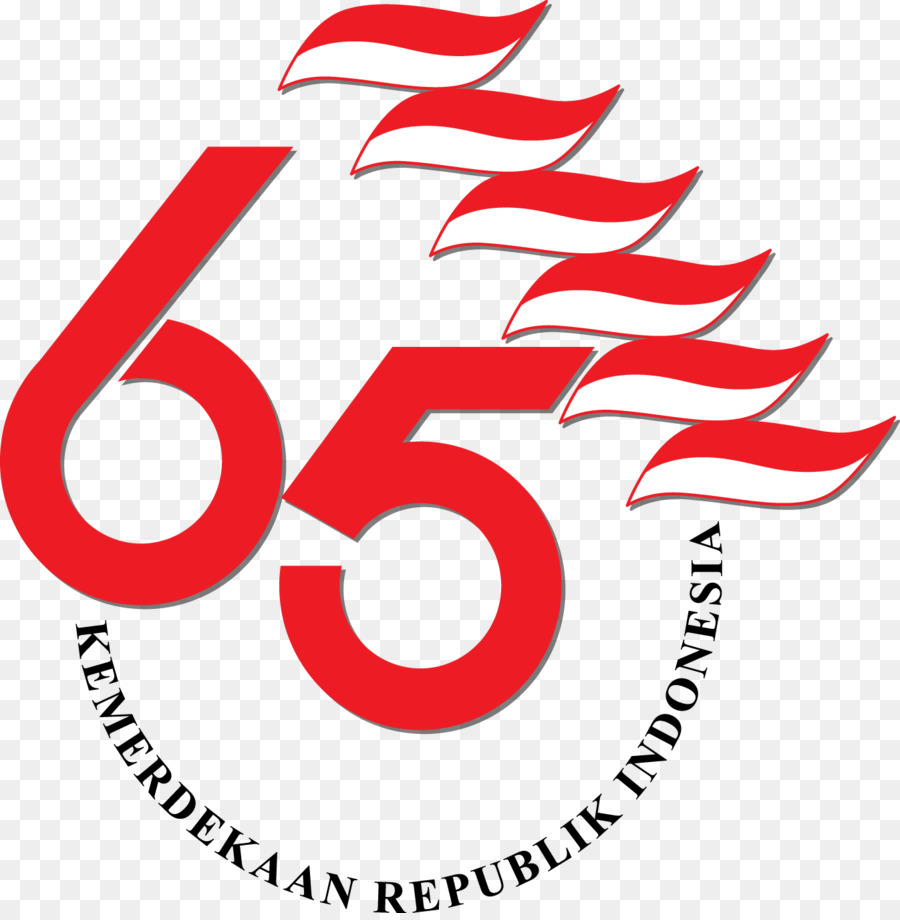 Proklamation der Indonesischen Unabhängigkeit Logo Independence Day Design - Unabhängigkeitstag