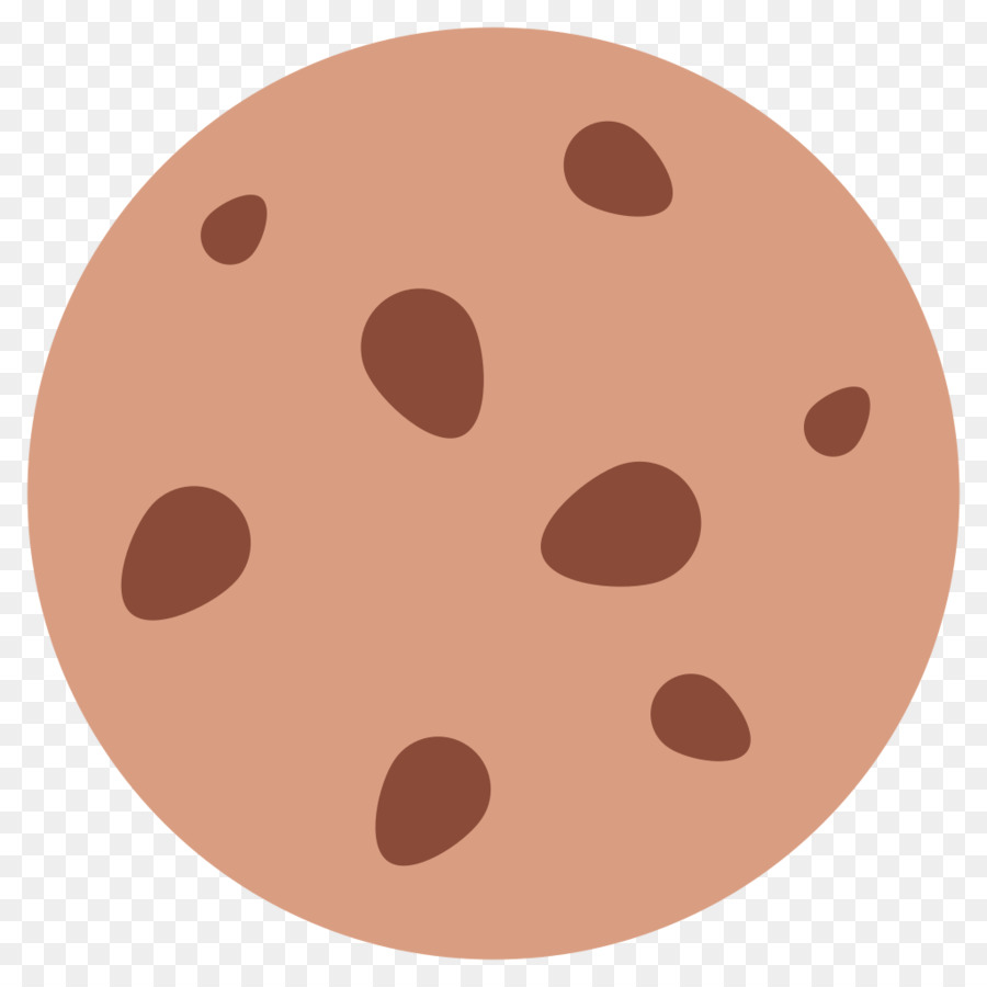 Chocolate chip cookie Biscotti Emoji Biscotto di pasta in bianco e Nero cookie - emoji