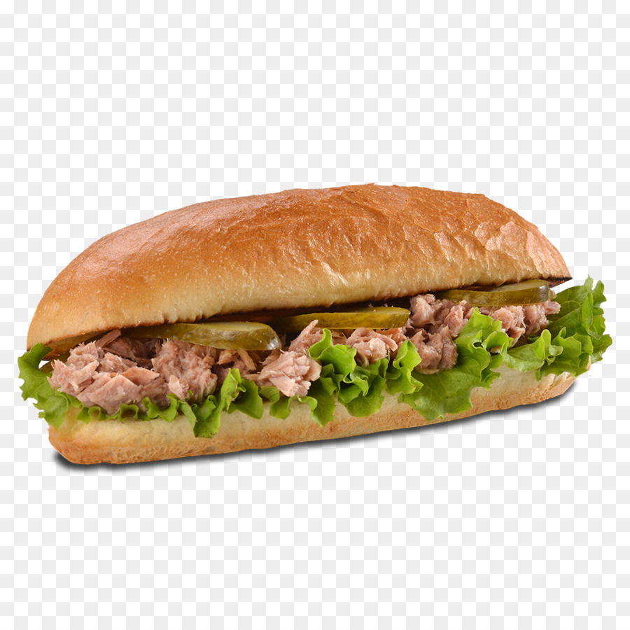 Salmon burger Sujuk Cheeseburger Sandwich di Pan bagnat - pane