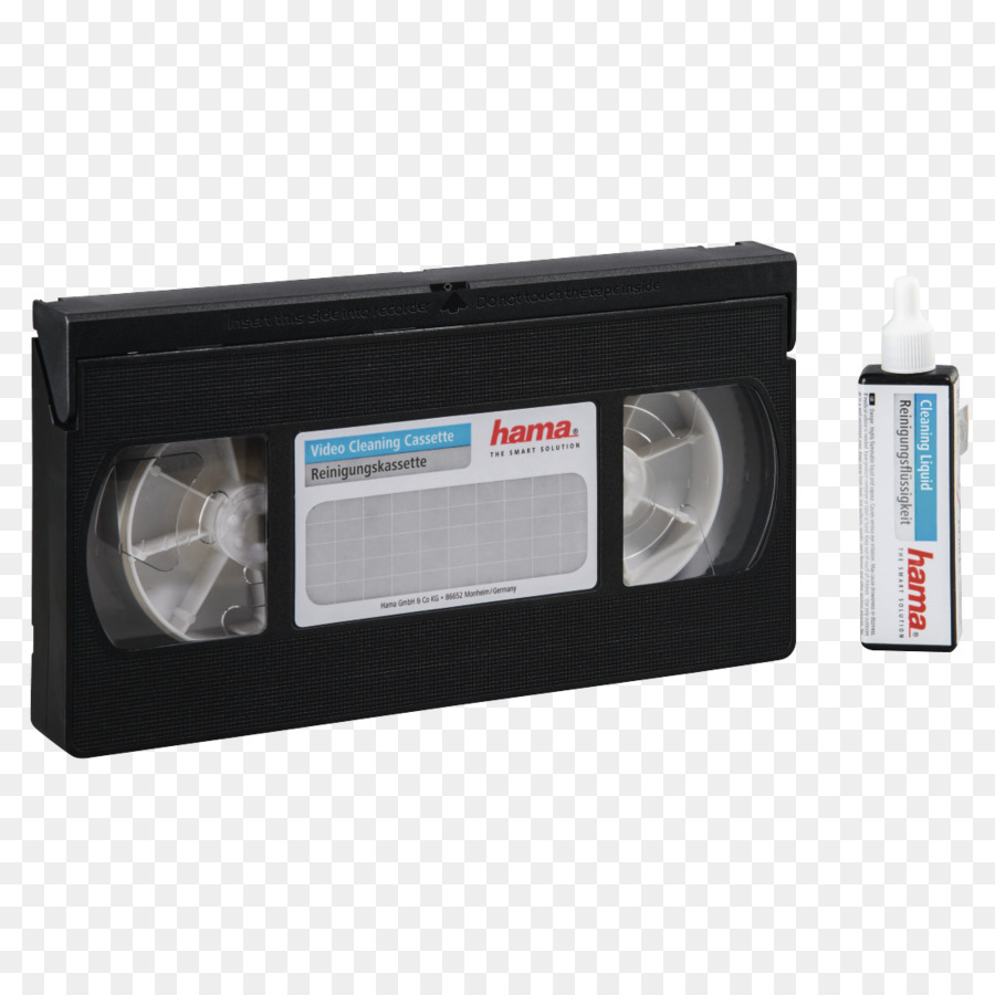 Hama VHS/S VHS Video Cleaning Tape Kompakt Kassette Videoband - Kassette
