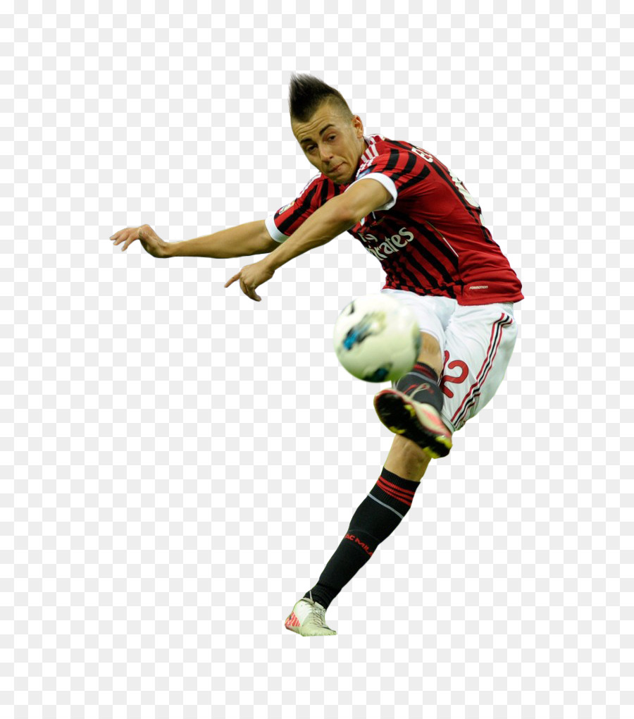Fußball Spieler A. C. Mailand in der Serie A Portable Network Graphics - Fußball
