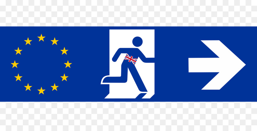 Exit Schild Notausgang Notbeleuchtung Sicherheit - britischer EU Austritt