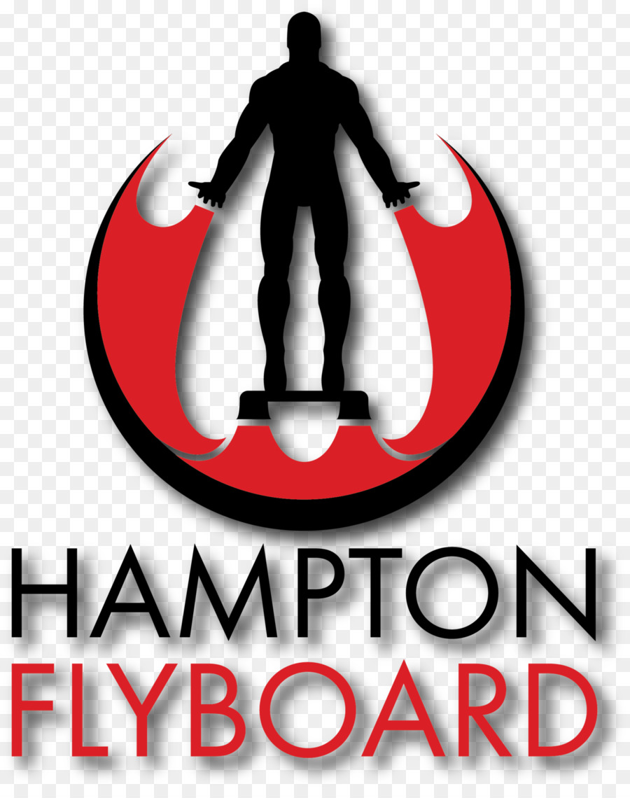 Hampton Ein Flyboard Logo Flug Marke - Ein flyboard