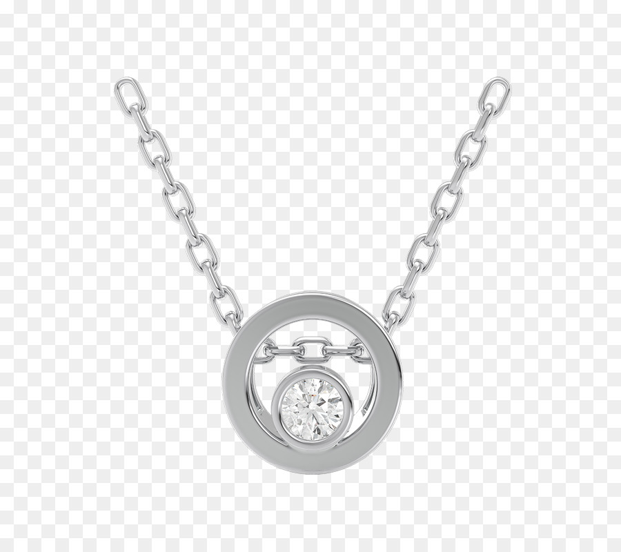 Halskette Charms & Anhänger Schmuck Zirkonia Ring - Halskette