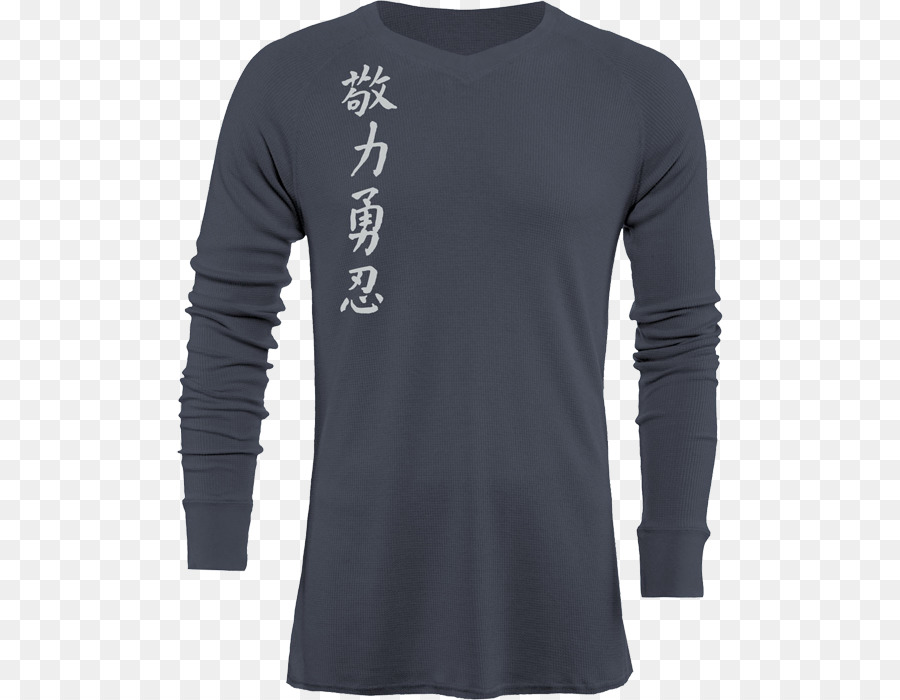 T-shirt chữ Hán Ii, phần Lan đường viền - Áo thun