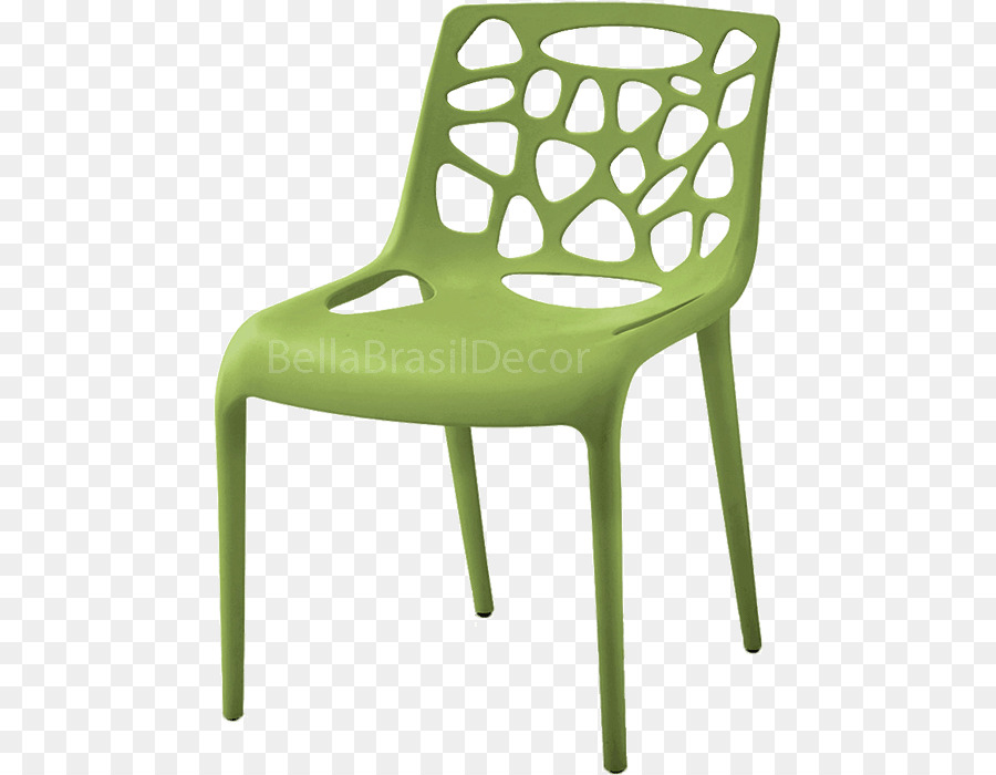 Beliani 2er-Set Esszimmerstühle Kunststoff-Tabelle - Stuhl