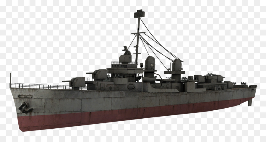 Fletcher-Klasse Zerstörer der Welt Krieg II-Marine-Schiff - Schiff