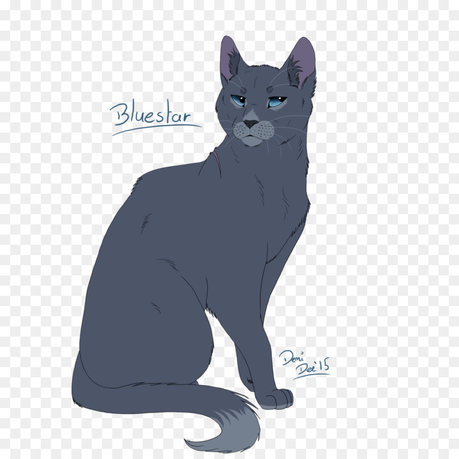 Korat Bluestar Profezia di Guerrieri Firestar - gatto blu